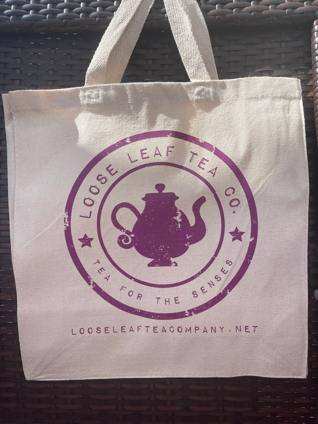 Loose Leaf Tea Logo Tote